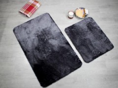 Blanket Sets - French Lace Ebrar Blanket Set Gray 100330780 - Turkey