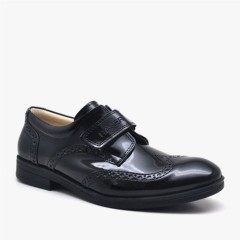 Classical - Chaussures à scratch Titan Classic en cuir verni pour écoliers 100278503 - Turkey
