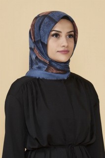 Esharp - Women's Chavelle Soft Coton India Scarf 100325819 - Turkey