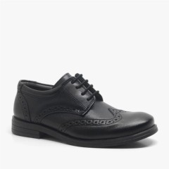 Classical - Chaussures d'école Titan noir mat à lacets pour garçons 100278733 - Turkey