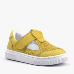 Sandals - صندل بهيم سنيكرز للأطفال جلد أصلي أصفر 100352457 - Turkey