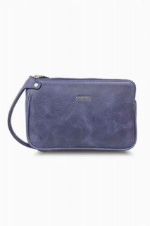 Handbags - Pochette unisexe à double fermeture éclair Guard Antique bleu marine 100346202 - Turkey