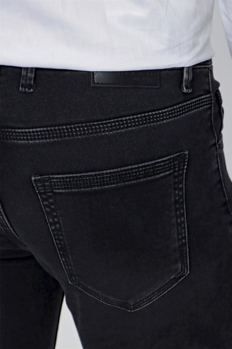 Men's Smoked Hames Dynamic Fit Casual Cut Jean Denim Trousers 100350956