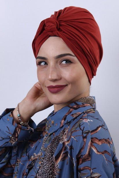 Woman Bonnet & Turban - Tuile Dolama Bonnet - Turkey