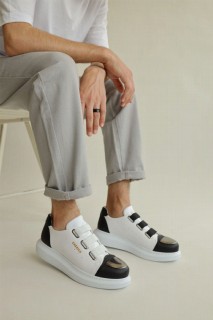Daily Shoes - حذاء رجالي أبيض / أسود 100342202 - Turkey