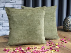 Cushion Cover - Dowry Land Aysu Lux Jacquard 2 Pcs Cushion Cover Dark Green 100331767 - Turkey