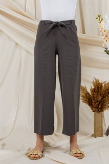 Women's Wide Leg Fabric Trousers 100326057