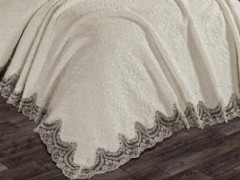 Happy French Guipure Double Blanket Set Cream 100330351