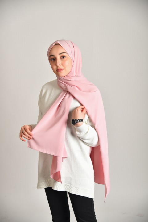 Woman Hijab & Scarf - رنگ صورتی شال مدینه - Turkey
