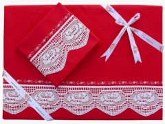 Home Product - Puka Piko Duvet Cover Set Red 100258398 - Turkey