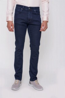 Men's Navy Blue Arteon Dynamic Fit Casual Fit 5 Pocket Denim Jeans Pants 100350840