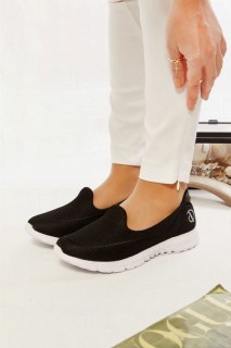 Josefina Black White Sole Sports Shoes 100343263