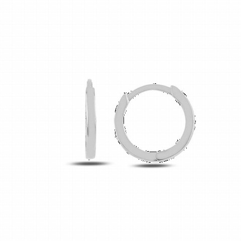Earrings - نموذج خاتم حلق فضة عادي 17 ملم 100347150 - Turkey