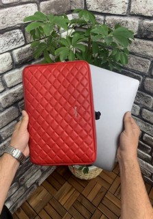 Briefcase & Laptop Bag - Guard Red Capitone Clutch Bag 100346184 - Turkey