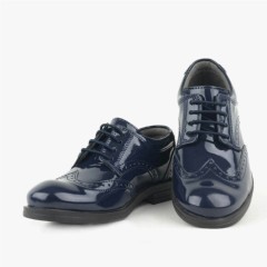 Titan Patent Leather Wedding Shoe Lace up for Boy's 100278633