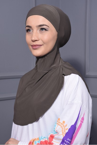 Neck Collar Hijab Mink 100285417
