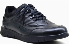 Shoes - BATTAL COMFORT - BLACK - MEN'S SHOES,Leather Shoes 100325222 - Turkey
