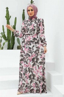 Clothes - Robe hijab rose 100337055 - Turkey