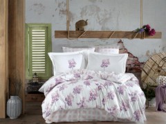 Bedding - Couvre-lit en coton à pompons Enthousiasm Poudre 100330234 - Turkey