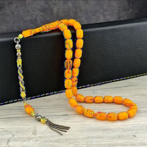 Rosary - Capsule Model Yellow Fire Amber Rosary 100349431 - Turkey