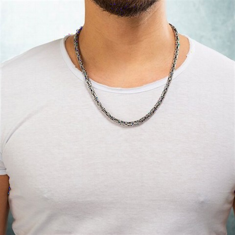 Silver King Necklace Chain 6mm 100349705