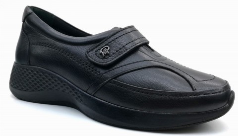 Woman Shoes & Bags - SHOEFLEX BUNION - BLACK - WOMEN'S SHOES,Leather Shoes 100325216 - Turkey