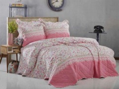 Blanket Sets - Dowry Land Lily Strickdecke Creme Braun 100331282 - Turkey