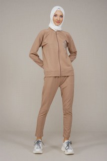 Women's Stone Wing Detailed Tracksuit Set 100342684