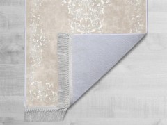 Non-Slip Base Digital Print Velvet Carpet Alberta Cream 150x220 Cm 100260410