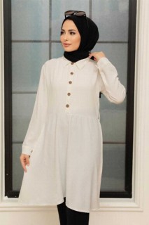 Tunic - Tunique hijab écru 100338000 - Turkey