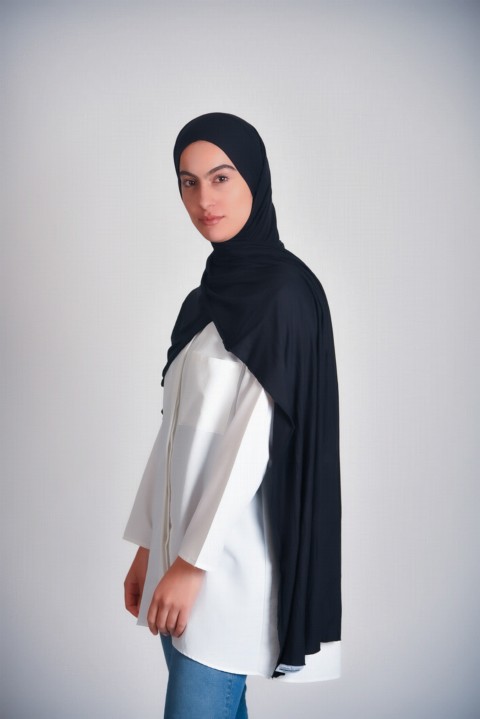 Cotton-Instant Shawl - حجاب القطن الجاهز 100255170 - Turkey