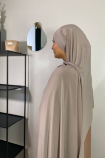 Sandy Premium - Hijab prêt à nouer nude - Turkey