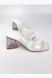 Lillesol White Transparent Slippers 100344344