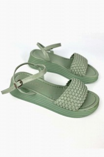 Lively Mind Green Sandals 100344400