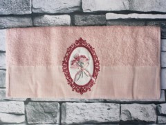 Dowry Land Frame Embroidered Dowery Towel Powder 100330291