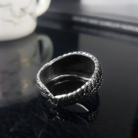 Wing Pattern Adjustable Silver Ring 100349670