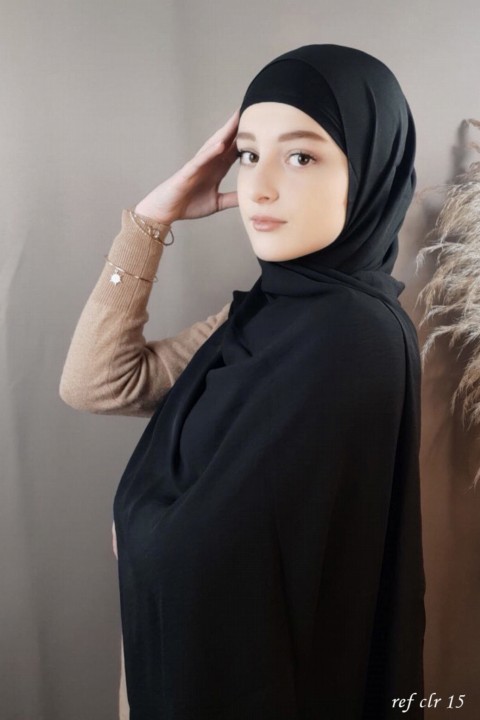 Woman Bonnet & Hijab - حجاب جاز بريميوم اونيكس - Turkey