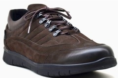 Sneakers Sport - BATTAL COMFORT - NBK BROWN - MEN'S SHOES,Leather Shoes 100325213 - Turkey