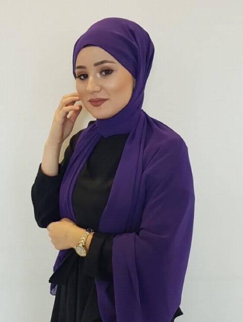 Woman Bonnet & Hijab - أرجواني | الكود: 13-14 - Turkey