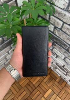Guard Chelsea Black Leather Hand Portfolio with Phone Compartment 100345269
