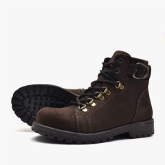 Griffon Genuine Leather Zipper Winter Teenager Boots 100278593