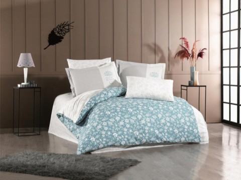 Dowry Bed Sets - Dowry Land Armoni 3-Piece Bedspread Set Gray 100332093 - Turkey