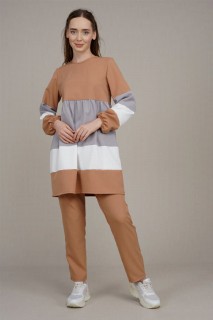 Pajamas - Women's Wide Cut Double Suit 100352570 - Turkey