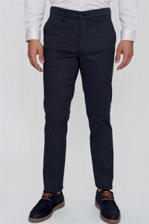 Men's Navy Blue Bomonti Dynamic Fit Sport Trousers 100350952
