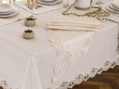 Asli Table Cloth 26 Pieces Cream 100260095