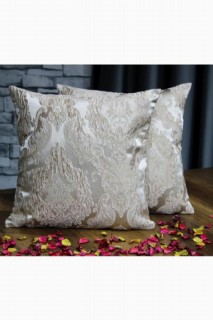 Dowry Land Gamze Chenille 2 Pack Cushion Cover Gold 100331769