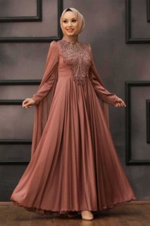 Evening & Party Dresses - كوبر فستان سهرة حجاب 100336900 - Turkey