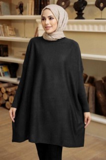Clothes - Black Hijab Tunic 100344903 - Turkey
