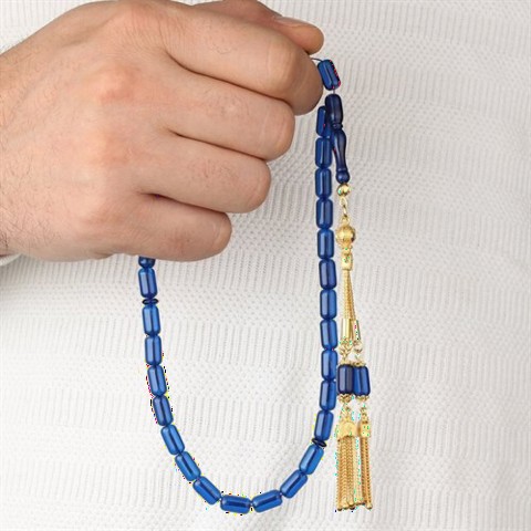 Grinding Tasseled Capsule Drop Amber Rosary 100352204