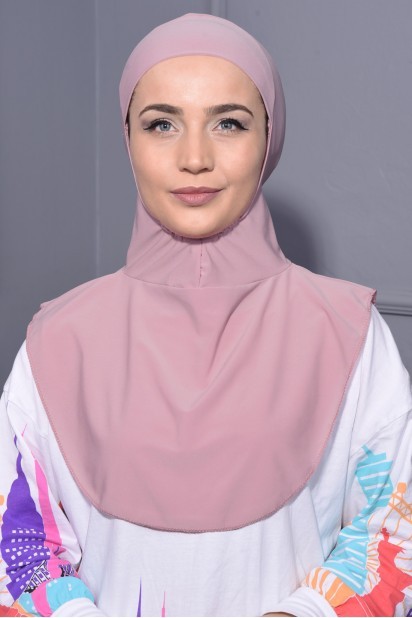Woman Hijab & Scarf - Neck Collar Hijab Powder Pink 100285411 - Turkey